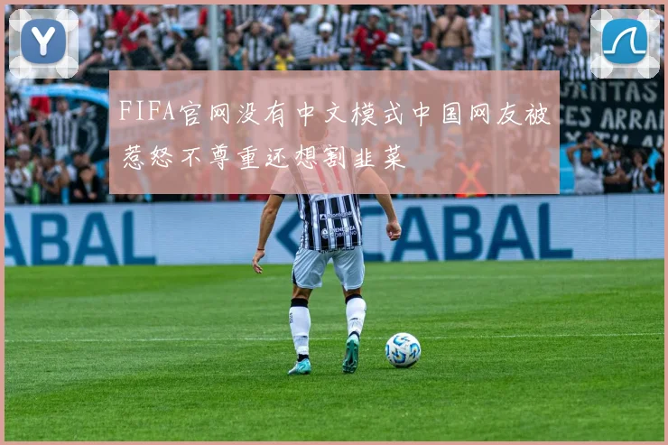 FIFA官网没有中文模式中国网友被惹怒不尊重还想割韭菜